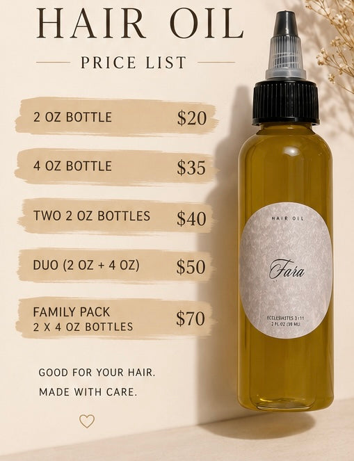 Hair Oil 2 OZ