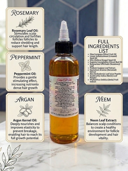 4 Oz – Hair & Scalp Treatment Oil